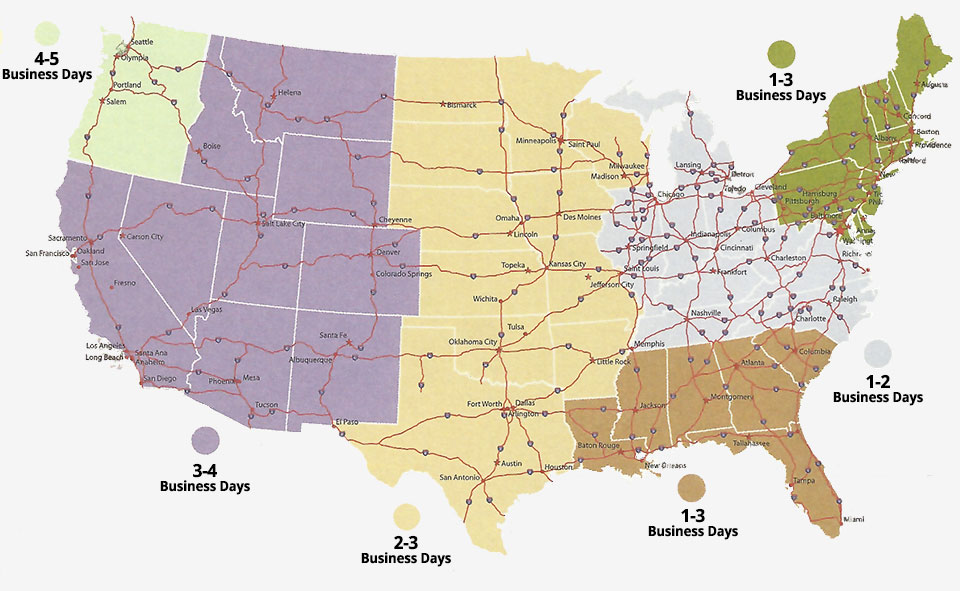 Days in Transit Map: ELT*ARCO